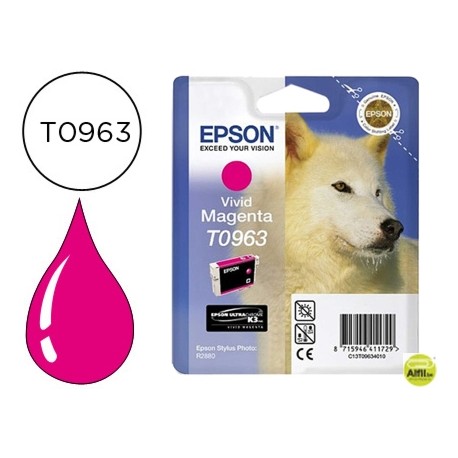 INK-JET EPSON STYLUS PHOTO R2880 T0963 MAGENTA