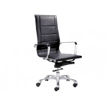 SILLA DIRECCION Q-CONNECT RESPALDO ALTO REGULABLE EN ALTURA ALTO 1.160+85MM ANCHO 670MM PROFUNDIDAD