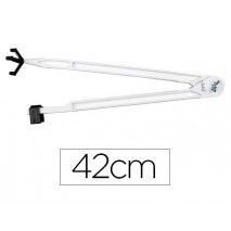 COMPAS PARA ENCERADO FAIBO DE PLASTICO IMITACION MADERA 42 CM