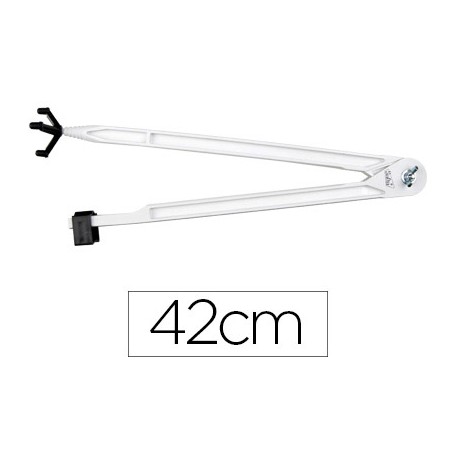 COMPAS PARA ENCERADO FAIBO DE PLASTICO IMITACION MADERA 42 CM