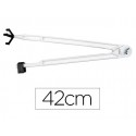COMPAS PARA ENCERADO FAIBO DE PLASTICO IMITACION MADERA 42 CM