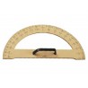 SEMICIRCULO PARA ENCERADO FAIBO DE PLASTICO IMITACION MADERA 34 CM