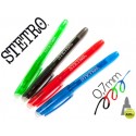 BOLIGRAFO STETRO BORRABLE CON CAPUCHON 0,7MM TINTA EN COLORES SURTIDOS