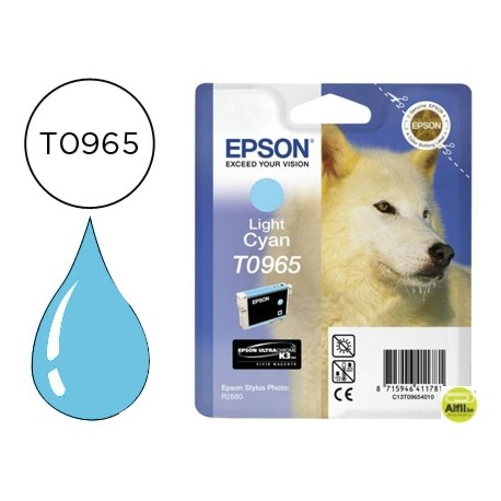 INK-JET EPSON STYLUS PHOTO R2880 T0965 CIAN CLARO