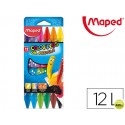 LAPICES OIL PASTEL MAPED CAJA DE 12 COLORES SURTIDOS