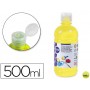 TEMPERA ESCOLAR LIDERPAPEL 500 ML AMARILLO