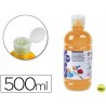 TEMPERA ESCOLAR LIDERPAPEL 500 ML NARANJA