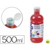 TEMPERA ESCOLAR LIDERPAPEL 500 ML ROJO