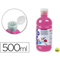 TEMPERA ESCOLAR LIDERPAPEL 500 ML FUCSIA