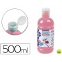 TEMPERA ESCOLAR LIDERPAPEL 500 ML ROSA