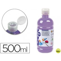 TEMPERA ESCOLAR LIDERPAPEL 500 ML LILA