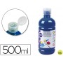 TEMPERA ESCOLAR LIDERPAPEL 500 ML AZUL MARINO