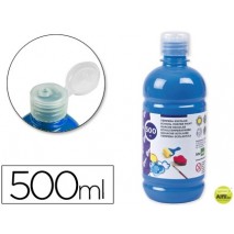 TEMPERA ESCOLAR LIDERPAPEL 500 ML AZUL