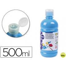 TEMPERA ESCOLAR LIDERPAPEL 500 ML TURQUESA