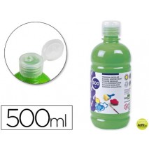 TEMPERA ESCOLAR LIDERPAPEL 500 ML VERDE