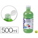 TEMPERA ESCOLAR LIDERPAPEL 500 ML VERDE