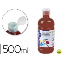TEMPERA ESCOLAR LIDERPAPEL 500 ML MARRON