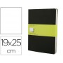 LIBRETA MOLESKINE TAPA DURA LISO 120 HOJAS CON 16 HOJAS DESMONTABLES COLOR NEGRO PACK DE 3 UNIDADES