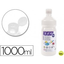 TEMPERA ESCOLAR LIDERPAPEL 1000 ML BLANCO