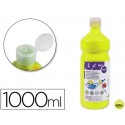 TEMPERA ESCOLAR LIDERPAPEL 1000 ML AMARILLO LIMON