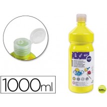 TEMPERA ESCOLAR LIDERPAPEL 1000 ML AMARILLO