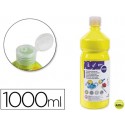 TEMPERA ESCOLAR LIDERPAPEL 1000 ML AMARILLO