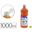 TEMPERA ESCOLAR LIDERPAPEL 1000 ML NARANJA