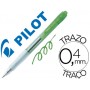BOLIGRAFO PILOT SUPER GRIP RETRACTIL SUJECION DE CAUCHO TINTA DE ACEITE VERDE NEON