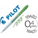 BOLIGRAFO PILOT SUPER GRIP RETRACTIL SUJECION DE CAUCHO TINTA DE ACEITE VERDE NEON