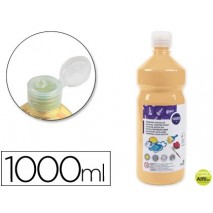 TEMPERA ESCOLAR LIDERPAPEL 1000 ML CARNE