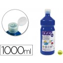 TEMPERA ESCOLAR LIDERPAPEL 1000 ML AZUL MARINO