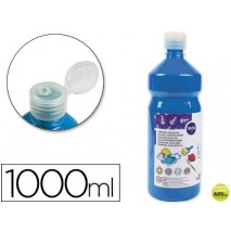TEMPERA ESCOLAR LIDERPAPEL 1000 ML AZUL