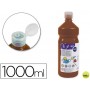TEMPERA ESCOLAR LIDERPAPEL 1000 ML MARRON