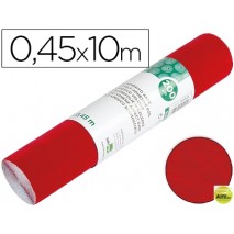 ROLLO ADHESIVO LIDERPAPEL ESPECIAL ANTE ROJO ROLLO DE 0,45 X 10 MT