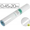 ROLLO ADHESIVO LIDERPAPEL TRANSPARENTE ROLLO DE 0,45 X 20 MT