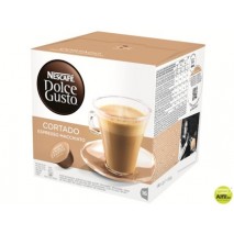 CAFE DOLCE GUSTO DESCAFEINADO CORTADO MONODOSIS CAJA DE 16 UNIDADES
