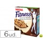 BARRITA DE CEREALES FITNESS CHOCOLATE PAQUETE DE 6 UNIDADES