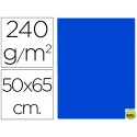 CARTULINA LIDERPAPEL 50X65 CM 240 G/M2 AZUL ZAFIRO