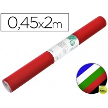 ROLLO ADHESIVO LIDERPAPEL UNICOLOR COLORES SURTIDOS ROLLO DE 0,45 X 2 MT