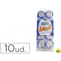 LECHE EVAPORADA IDEAL PORCIONES DE 7,5 ENVASE DE 10 UNIDADES