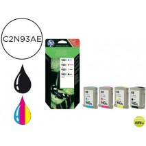 INK-JET HP N.940 XL NEGRO + TRICOLOR OFFICEJET PRO 8000 8500
