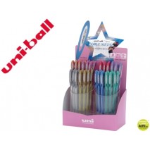 BOLIGRAFO UNI BALL UM-120 SIGNO 0,7 MM TINTA GEL METALIZADOS