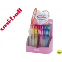 BOLIGRAFO UNI BALL UM-120 SIGNO 0,7 MM TINTA GEL CON PURPURINA
