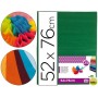 PAPEL SEDA LIDERPAPEL VERDE OSCURO 50X76CM 18 GR/M2 PAQUETE DE 25 HOJAS