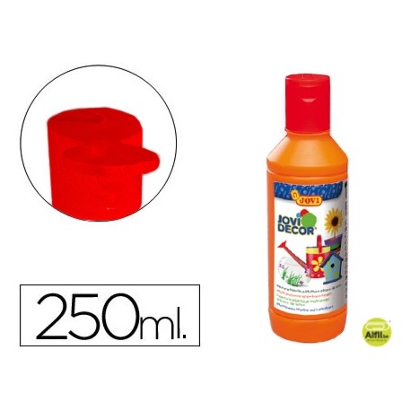 PINTURA MULTIUSO JOVI JOVIDECOR 250 ML NARANJA