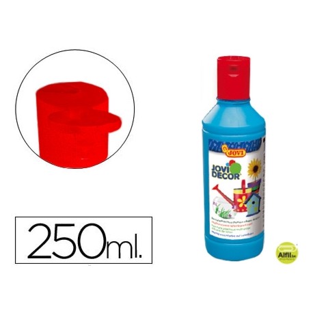 PINTURA MULTIUSO JOVI JOVIDECOR 250 ML AZUL CYAN
