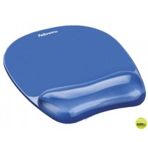 ALFOMBRILLA PARA RATON FELLOWES AZUL CON REPOSAMUÑECA DE GEL