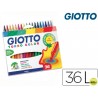 ROTULADOR GIOTTO TURBO COLOR CAJA DE 36 COLORES
