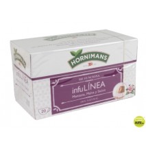 TE HORNIMANS INFULINEA MANZANA MALVA Y SAUCO 20 BOLSAS