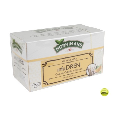 TE HORNIMANS INFUDREN COLA DE CABALLO Y CITRICOS 20 BOLSAS